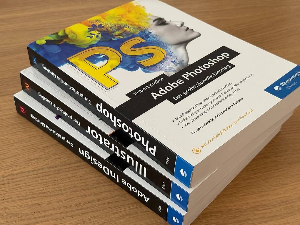 Libri: Adobe Design Bücher-Paket, neu – Nuovo (secondo la descrizione) da Zürich venduto da ganchclub