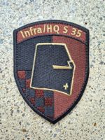 *** Badge Infra / HQ S 35 mit klett ***