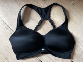 Nike Sport BH, Grösse XS (34) in Schwarz🖤