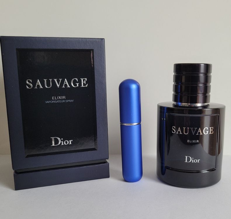 Dior Sauvage Elixir 5ml Abfüllung Eau de Parfum Concentré | Acheter sur