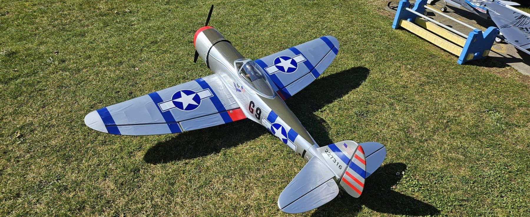 Graupner Modellismo RC: P-47 Thunderbolt – Usato da Lufingen venduto da Eprom 4
