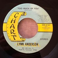 Lynn Anderson - Too Much Of You / 1. US-Press. 1972