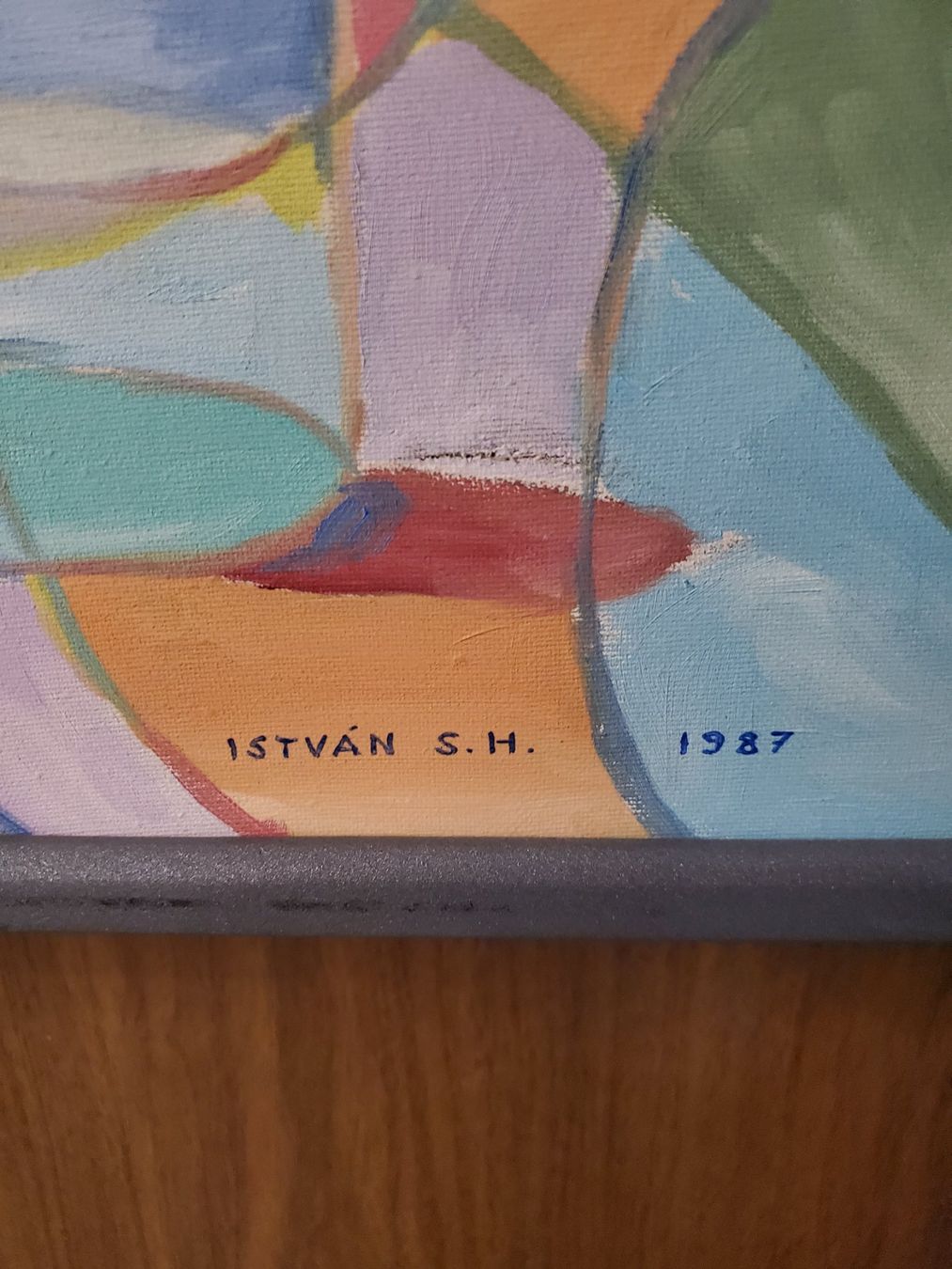 Poster & Bilder: ISTVAN S.HOMOKI 1987 – Gebraucht aus BASEL von elvins 3