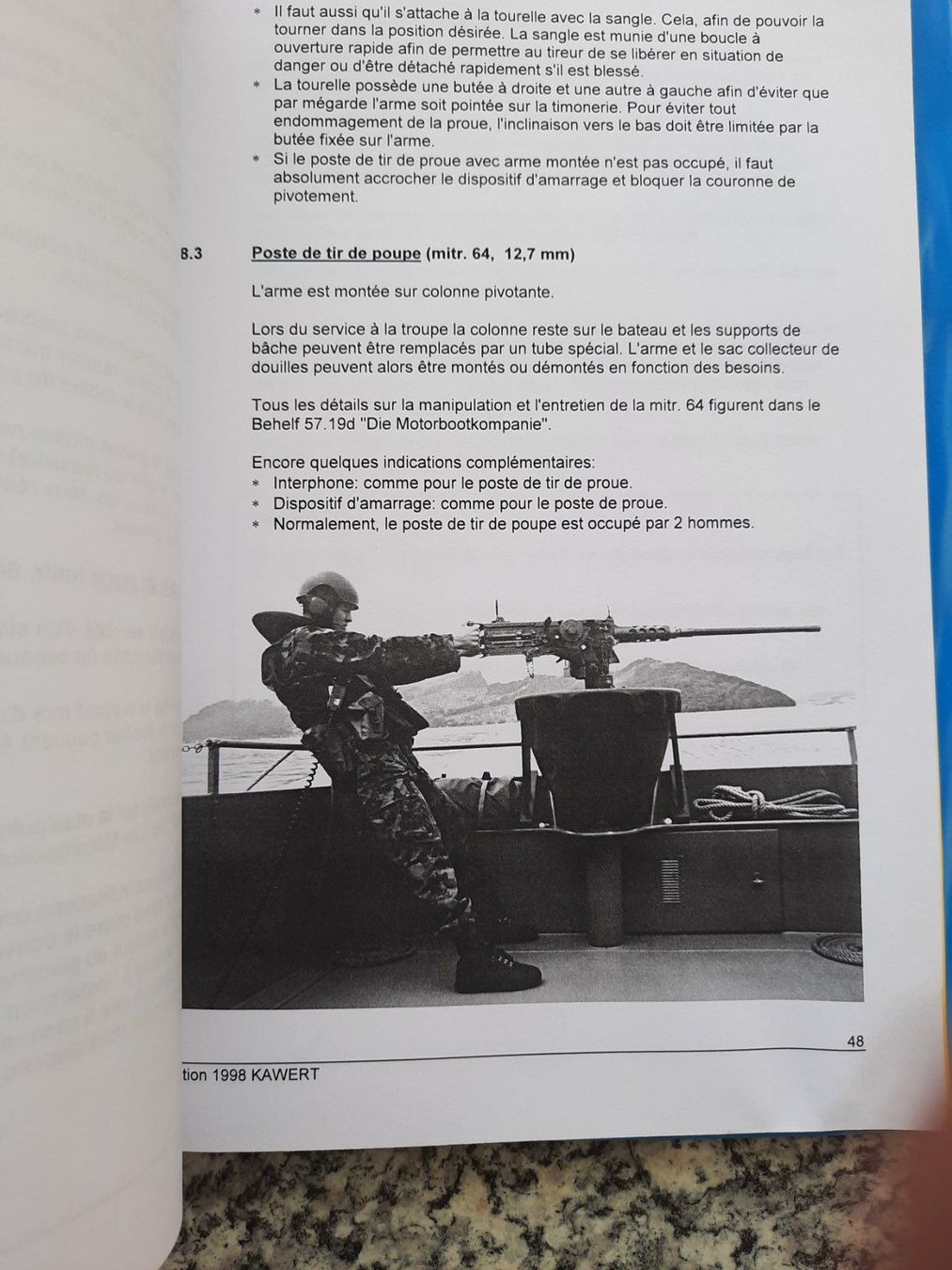Libri: Manuel de Service du canot patrouilleur 80 – Usato da Ruswil venduto da Sammlergeist 2