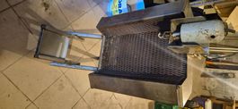 Grill rôtissoire en inox, état d'occasion