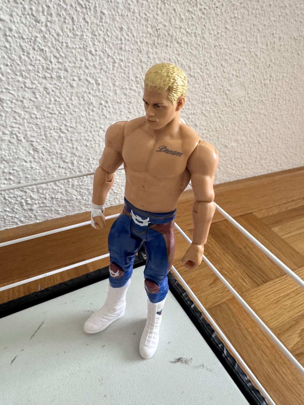 Statuette: Wrestlemania Figuren Set mit Ring und Quad – Usato da Zürich venduto da MaSte 5