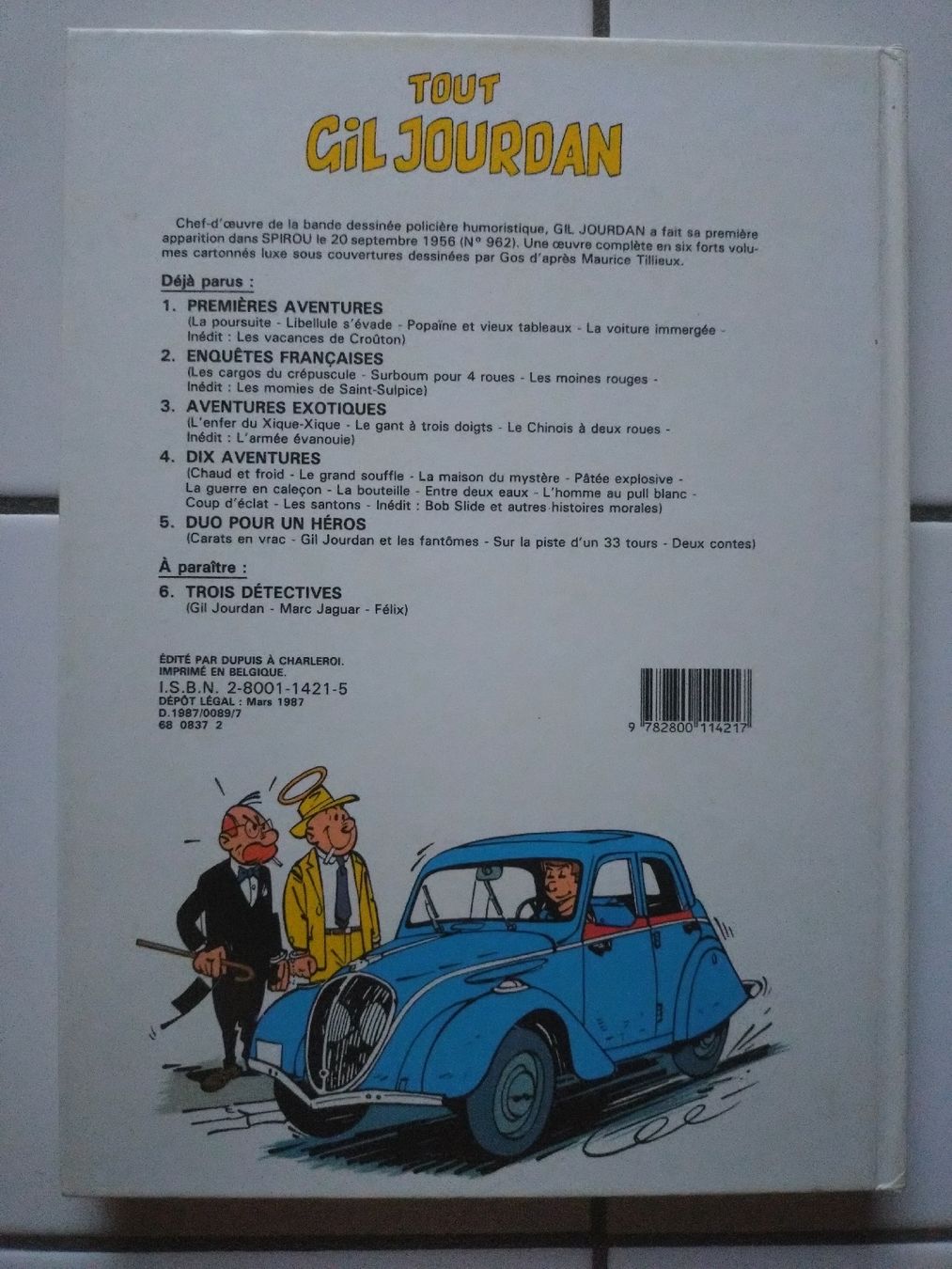 Fumetti: Tout Gil Jourdan T5 EO TBE - – Usato da Farvagny-le-Grand venduto da LaCaverne 1