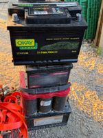 4 x Autobatterien für (recycling)