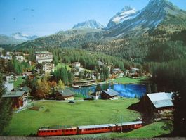 Arosa, RhB mit Untersee
