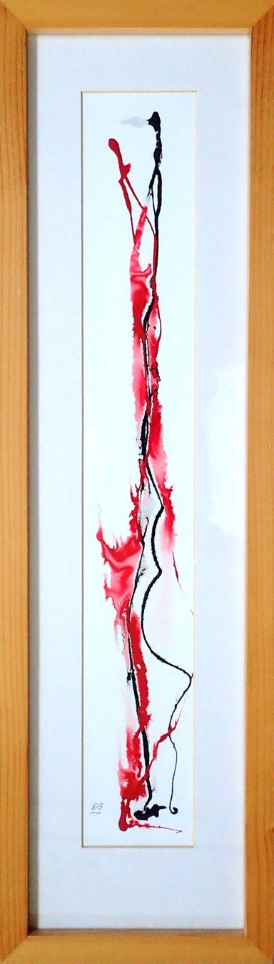 Tableaux: Kleines Gemälde: Long man smoking – D'occasion à Fribourg par erw_68dx