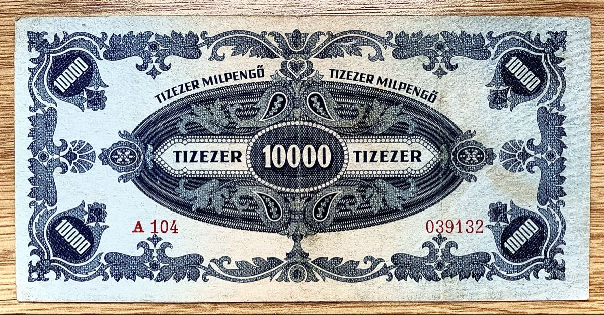 Banconote: 10000 Pengo Ungarn 1946!!! – Usato da Oberentfelden venduto da NunoLouro 1