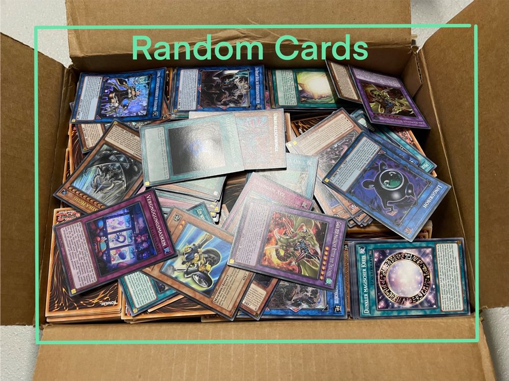 Yu-Gi-Oh Sammlung mit ca 100‘000 Karten inkl 200 Booster 4
