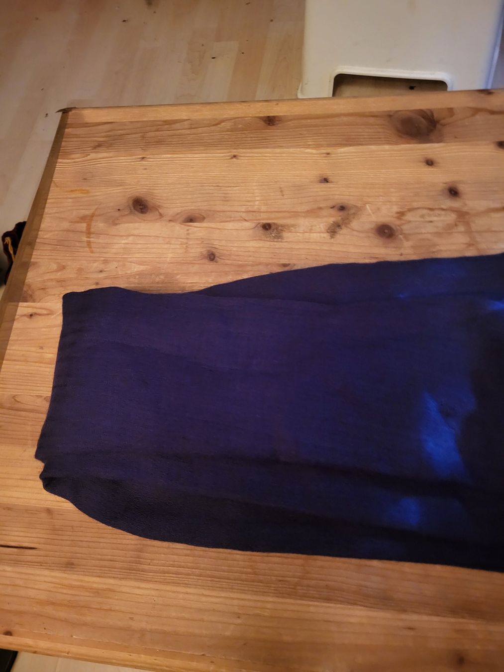 Foulard & Sciarpe: Grosser violetter Baumwollschal – Nuovo (secondo la descrizione) da Guggisberg venduto da Aegertenlehn 2