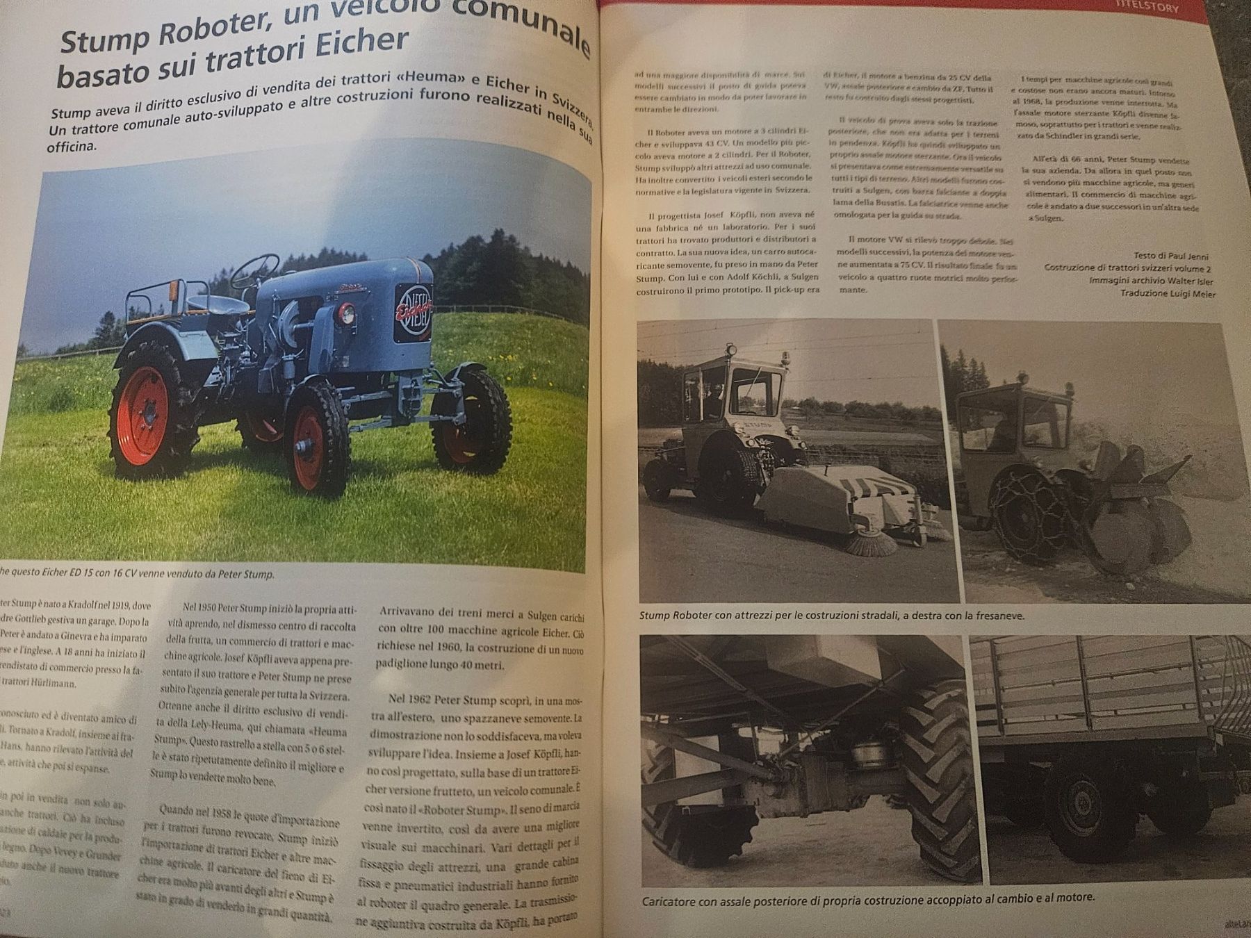 Trattori: Alte Landtechnik /23 Eicher ES 400 Boudry Stump Schneider xb – Usato da Flawil venduto da sr1_f6st 4