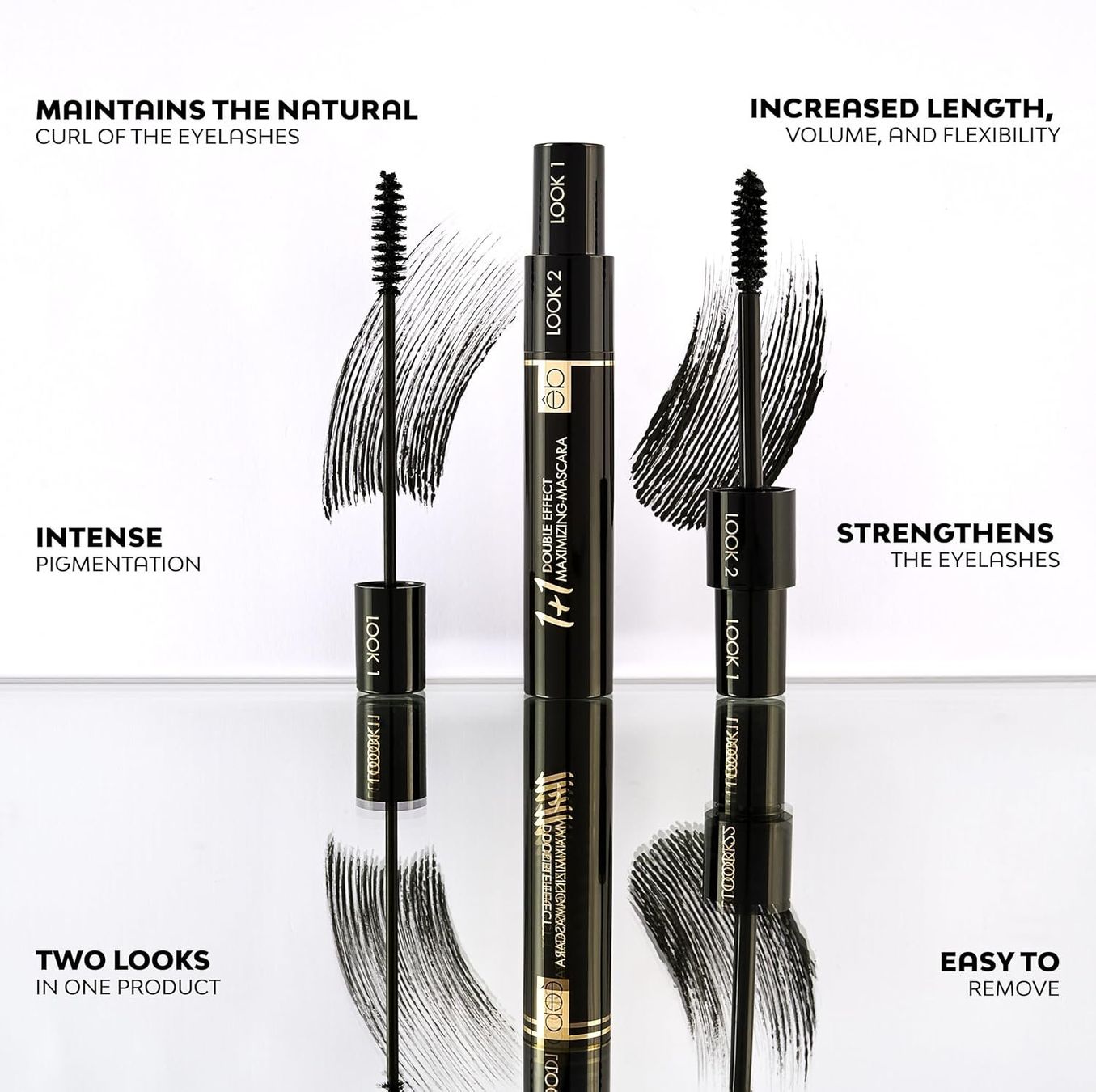 Make-up: 1+1 Double Effect Maximizing Mascara schwarz / UVP 35.95 – Neu und originalverpackt aus Zäziwil von blackpearl 1