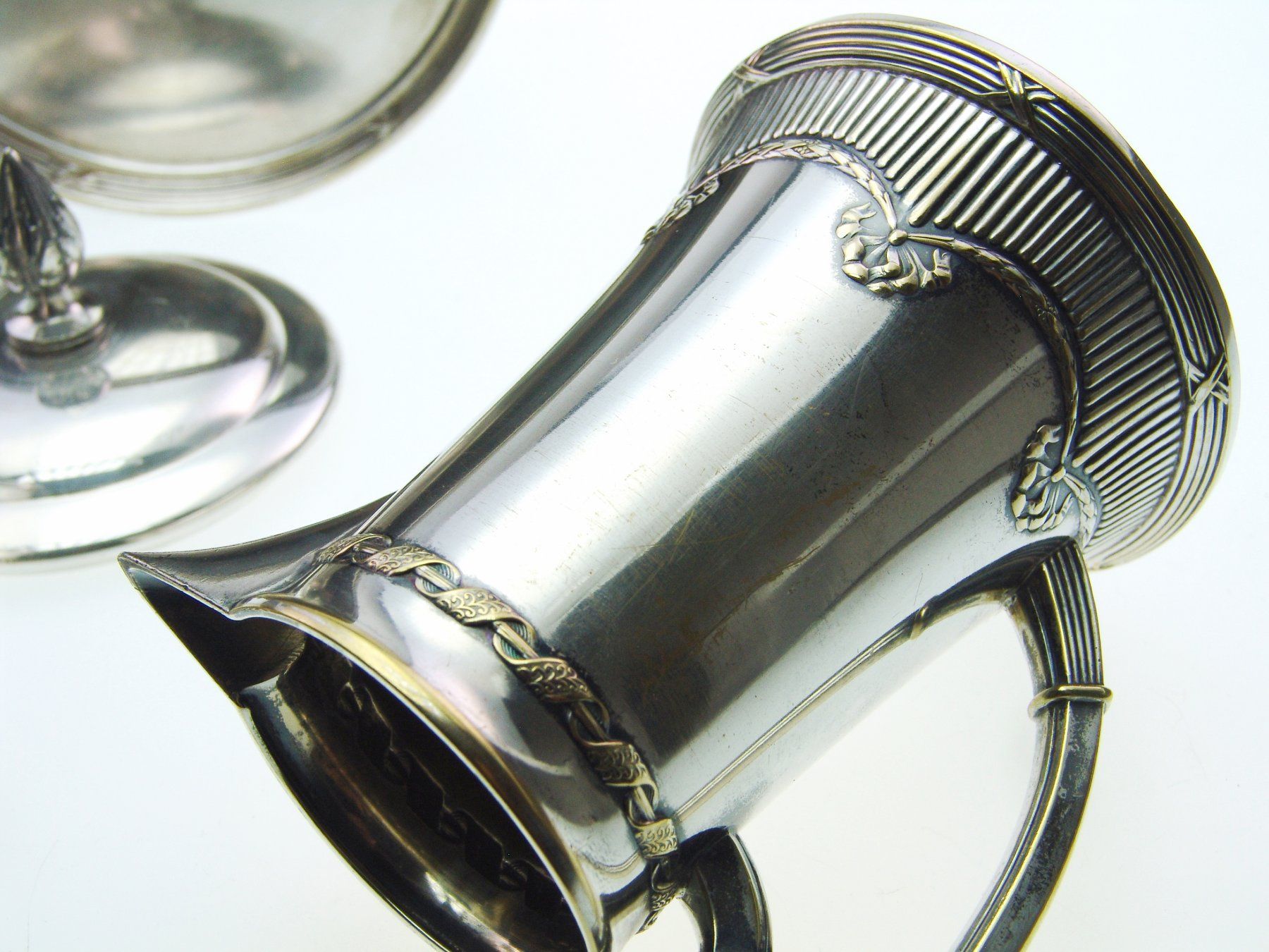 WMF Set di piatti: WMF Kaffee - Servier Set versibert jugendstil Straussenpunze – Usato da Langenthal venduto da TolleGeschenke2026 7