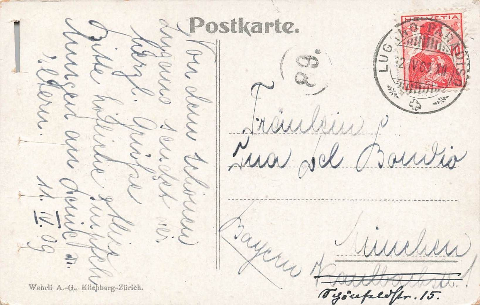 Cartoline postali: Lugano boot schiff – Usato da Biasca venduto da Blenio71 1