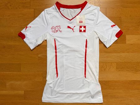 SCHWEIZ Fussball Nati Player Issue Trikot Puma M 2014 / 2015