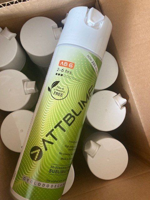 Alle Maschinen: ATTBLIME AB6 Sublimationsspray – Neu (gemäss Beschreibung) aus Kaltbrunn von Silberkiste