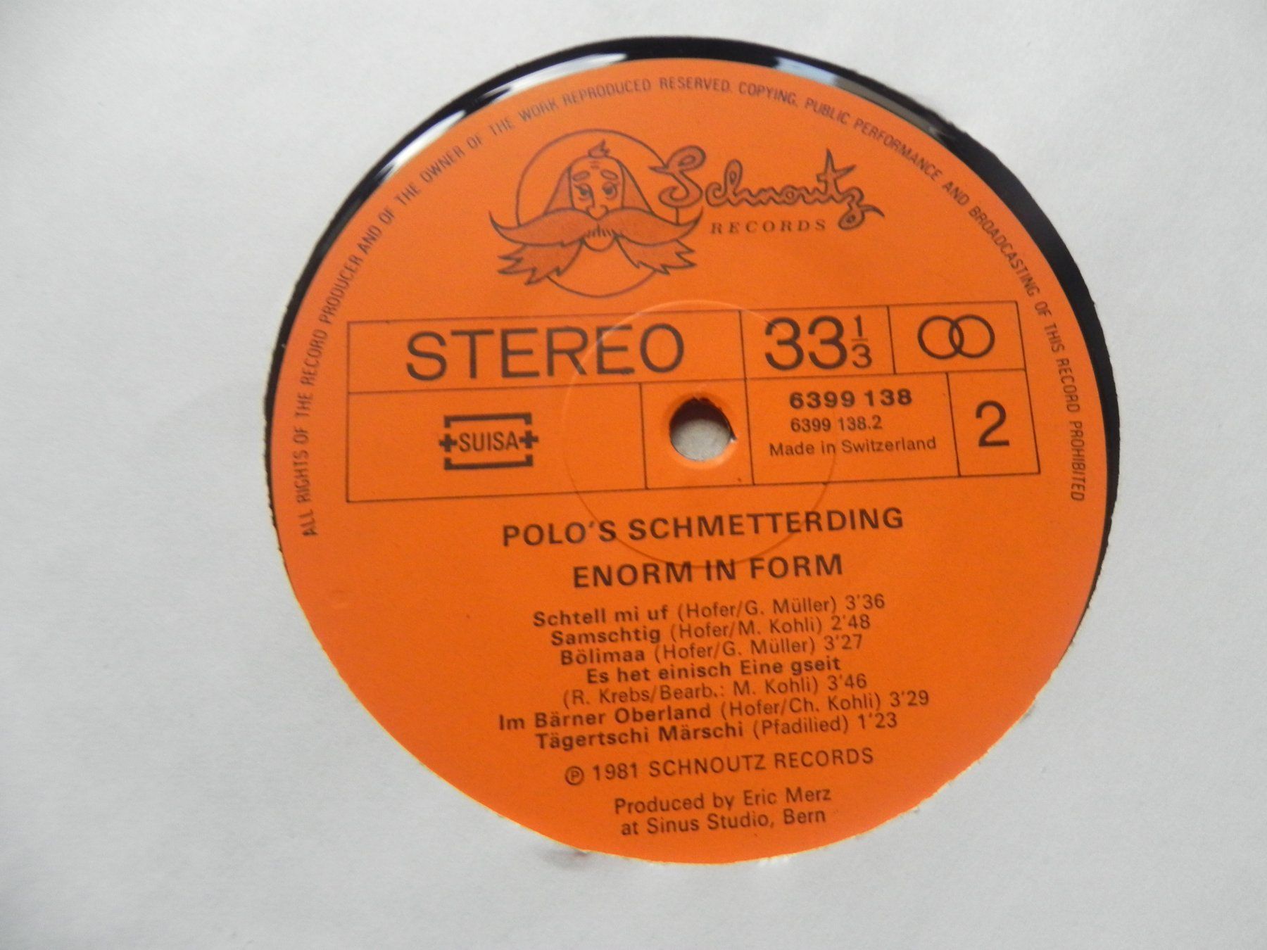 Dischi in vinile: LP CH Polo Hofer Schmetterding 1981 Enorm in Form – Usato da Siebnen venduto da krimsie 6
