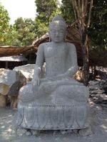 Buddha Natur Stein Skulptur Garten Statue Steinskulptur Buda