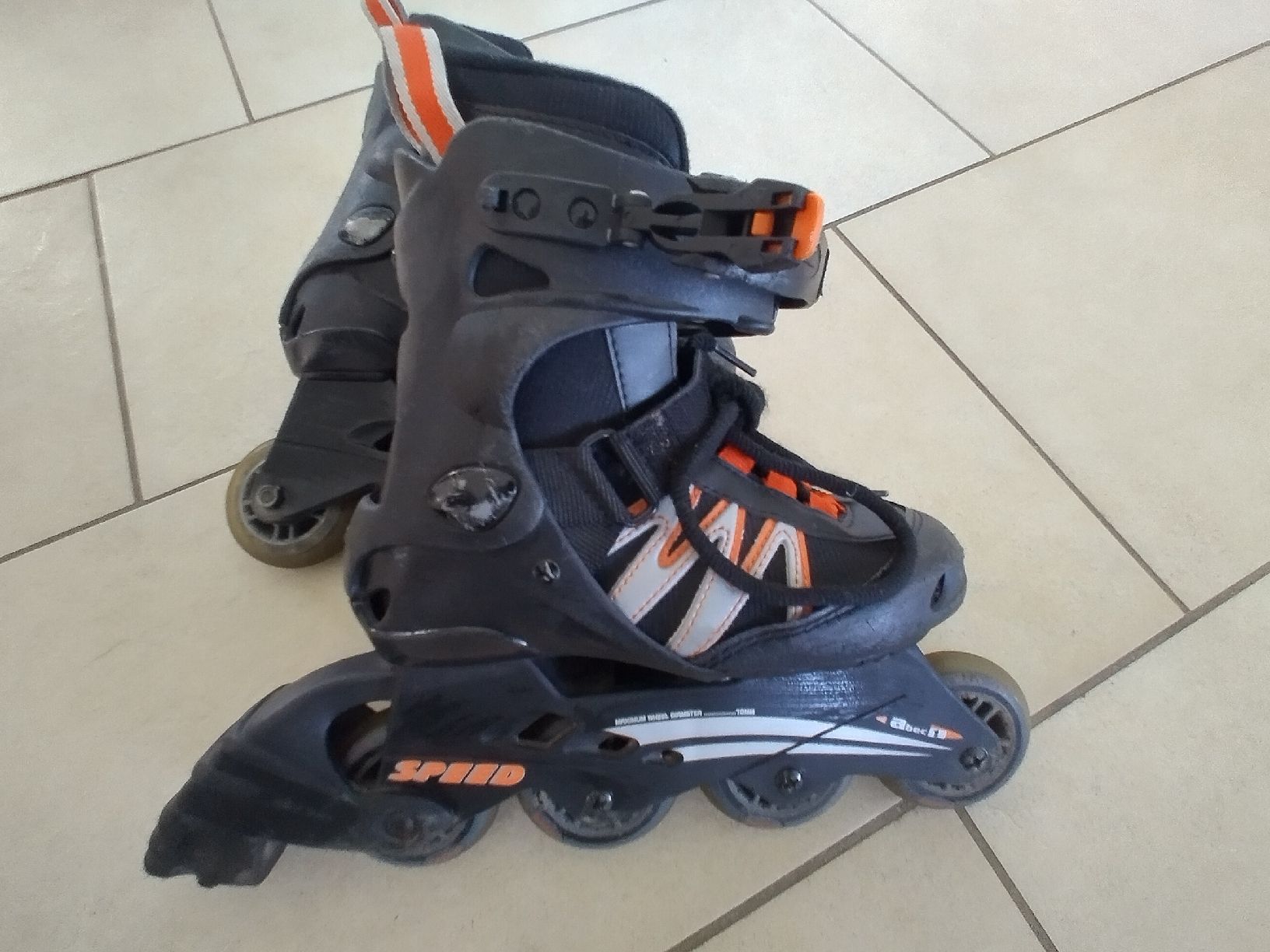 Pattini in linea & Pattini a rotelle: Speed Rollerblades / Inlineskates Grösse 33 – Usato da Grasswil venduto da pp7830 5