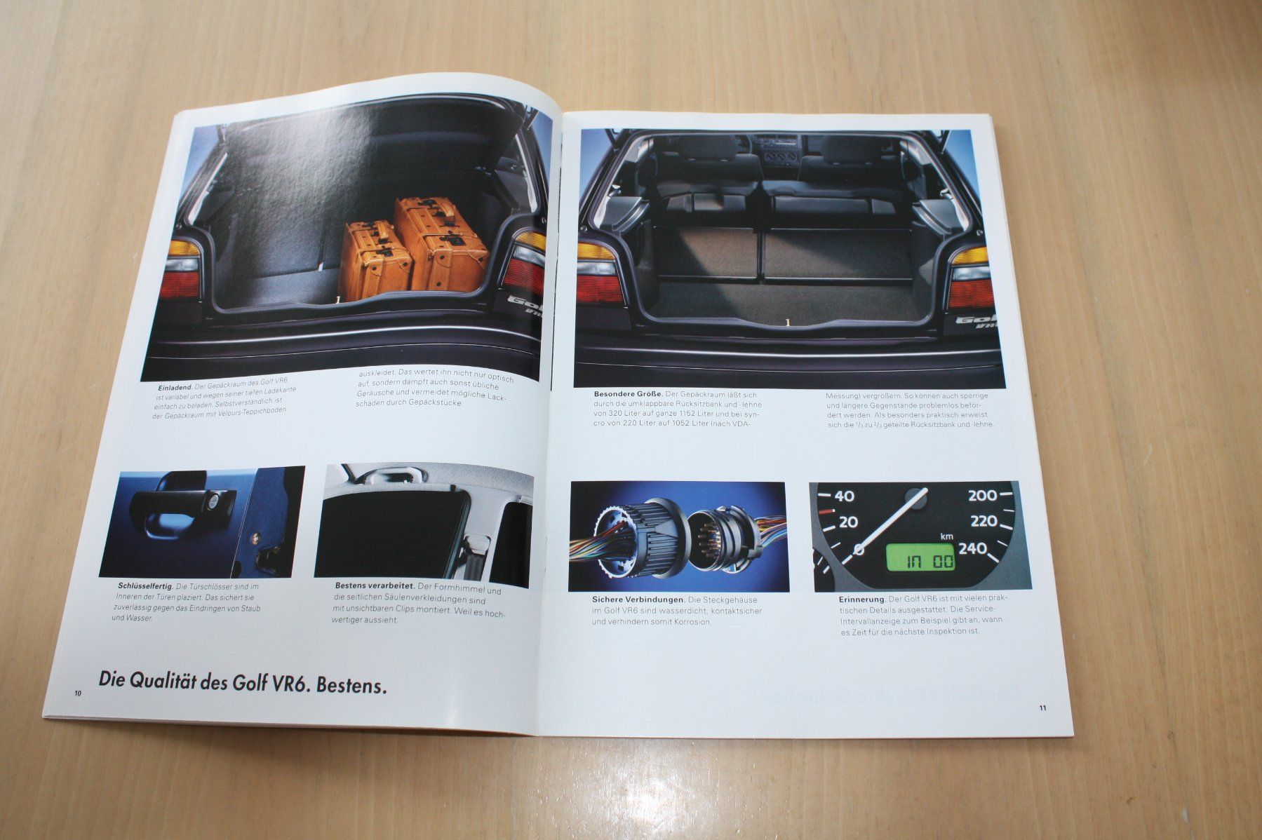 VW Documenti: VW Golf VR6 Prospekt 5/1996 – Usato da Wikon venduto da erwin400 3
