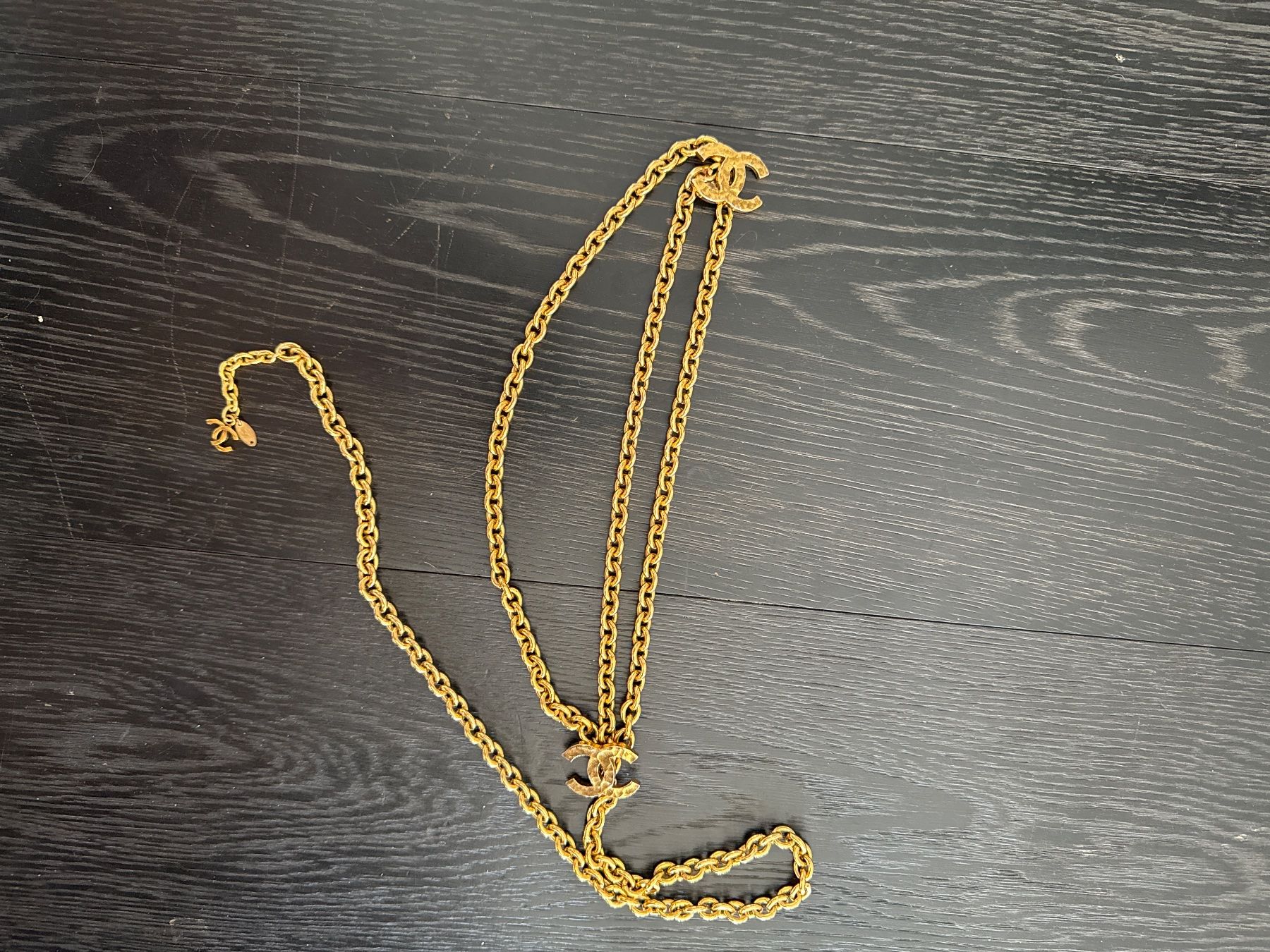 Chanel Cinture: Chanel Gold Plated Chain belt – Usato da Zollikon venduto da houseofsamar 1