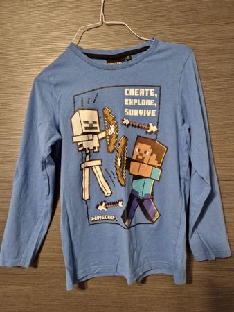 Minecraft Langarmshirt, Gr. 152, Top Zustand für den Herbst!