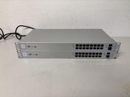 2x Ubiquiti POE Switch US-16-150W