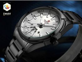 NEU Marque Uhr wasserdichtem Quarz NAVIFORCE