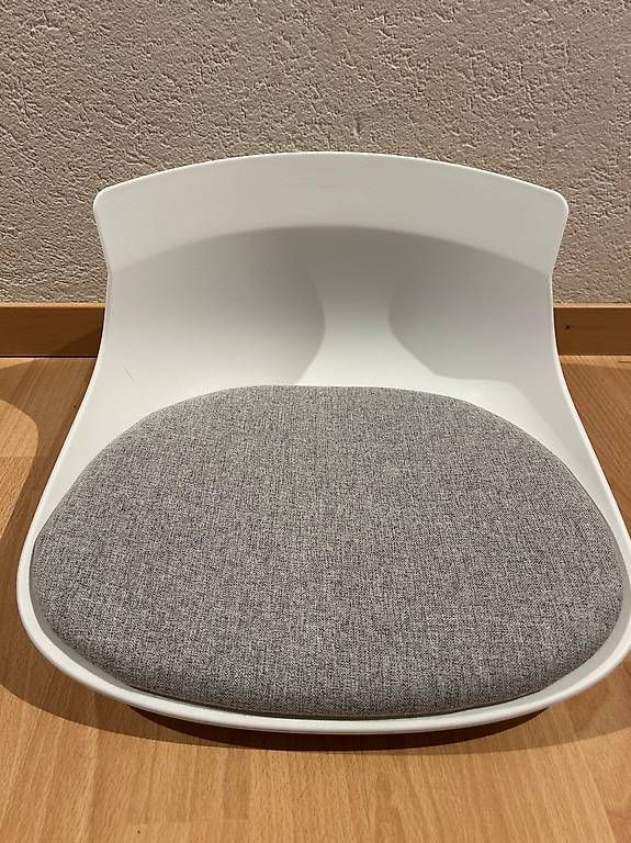 Sgabelli: Barhocker Weiss, Fuss Silber – Nuovo e nell'imballaggio originale da Bern venduto da Thg0 2