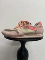Marco Polo Sneaker Turnschuhe Rosa Gr.39 Leder beige