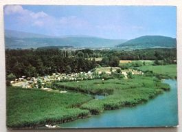 Camping Riviera à Thielle, Lac de Neuchâtel
