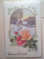 carte de vœux Bonne Année - neuve
