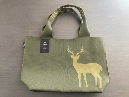 Stofftasche mit Hirsch / Schneeflocke - TNOC Hokkaido