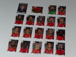 Panini FIFA WM 2014 - 🇵🇹 Portugal komplett inkl. Ronaldo