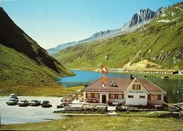 OBERALPPASS Restaurant Piz Calmot, Auto
