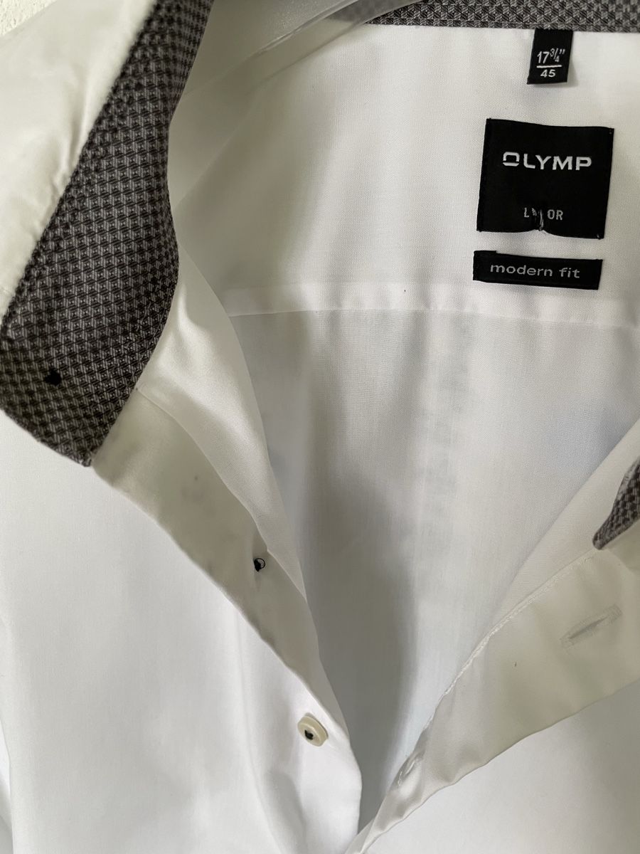 Camicie: Olymp Hemd modern fit weiss Gr. 45 – Nuovo (secondo la descrizione) da Emmenbrücke venduto da Ladyboutique 6