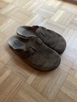 Clogs braun Wildleder Grösse 38.5