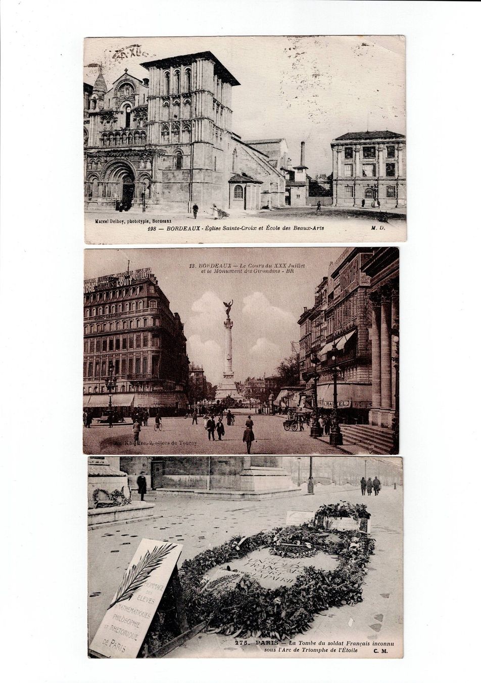 Cartes postales: Frankreich, 29 Ansichtskarten, 1904 bis 1937 – D'occasion à Hinteregg par McCharly01 2