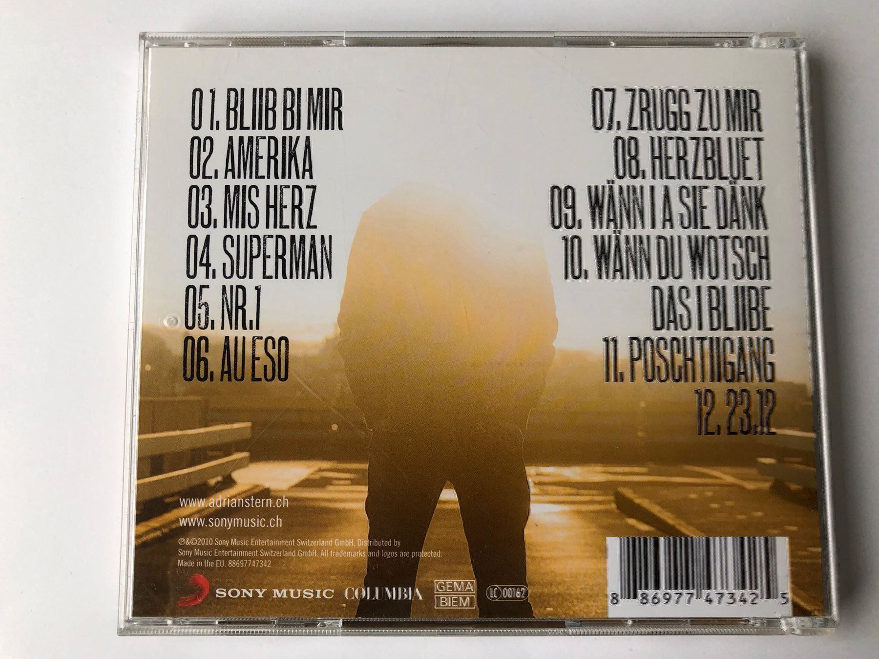 CDs: Adrian Stern  - Herz – D'occasion à Oberried Brienz par Chyara 1