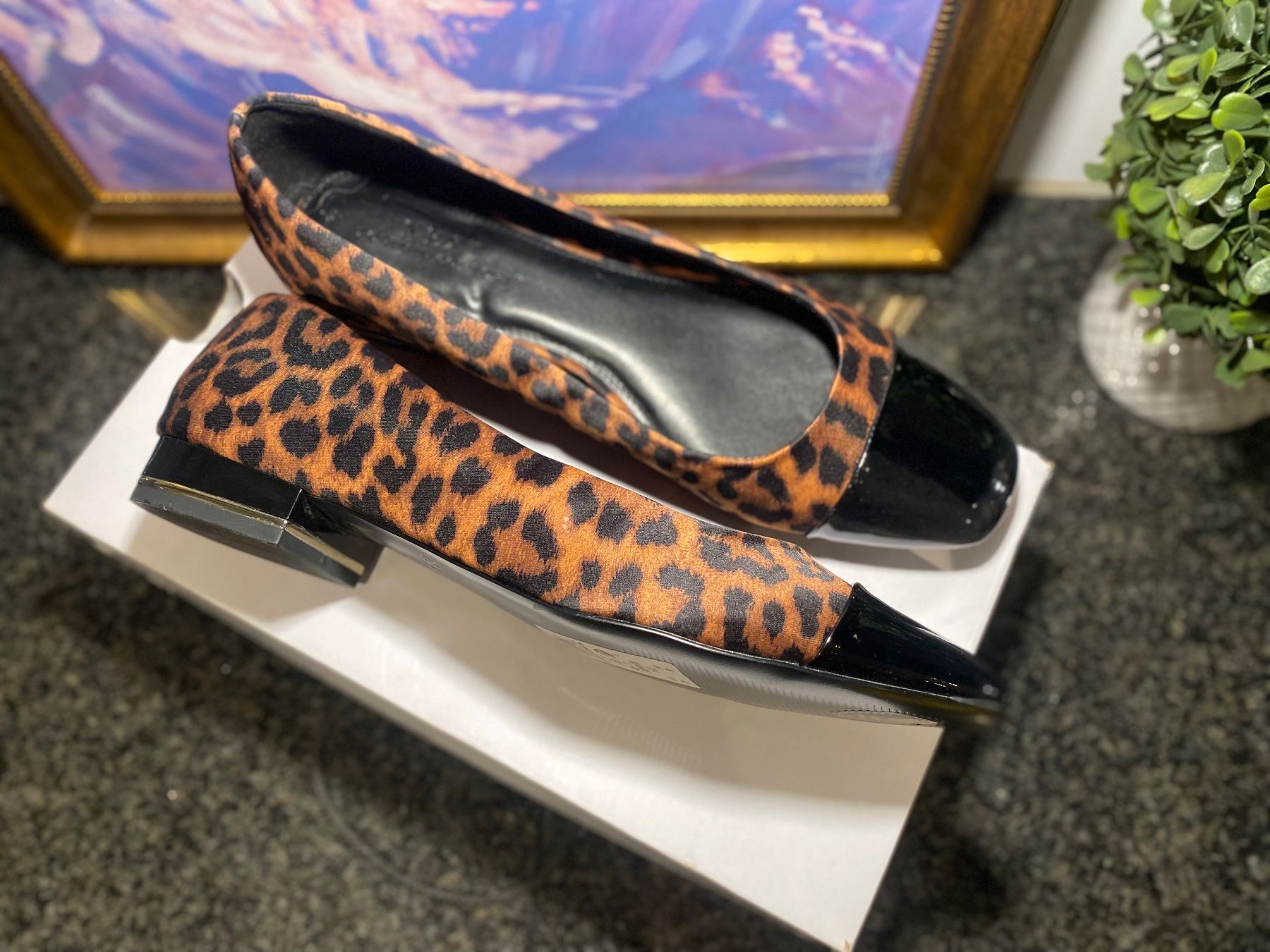 Damenschuhe: Leopard print flats – Neu und originalverpackt aus Safenwil von rgs_tg62 6