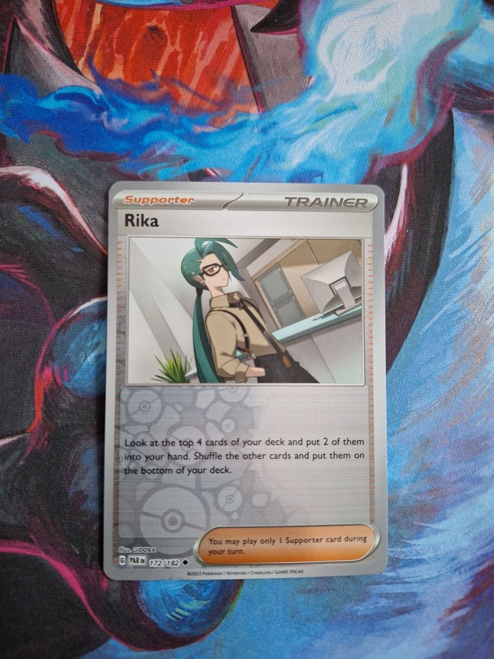 Pokémon Carte collezionabili: Rika - Reverse Holo - Pokemon Paradox Rift – Usato da Altstätten SG venduto da GGsGameshop