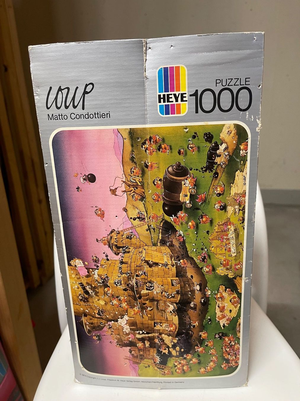 Heye Puzzle: Loup - Matto Condottieri - 1000 Teile – Usato da Oberrieden venduto da Boccia1981 1