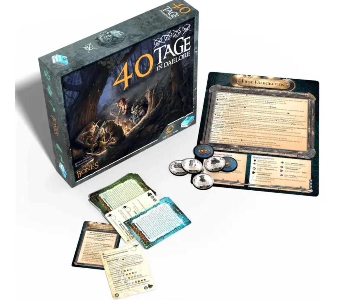 Spiele: Too Many Bones + Erweiterung 40 Tage – Gebraucht aus zürich von Marc70 6