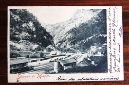 Souvenir de Moutier, mit Lokomotive !