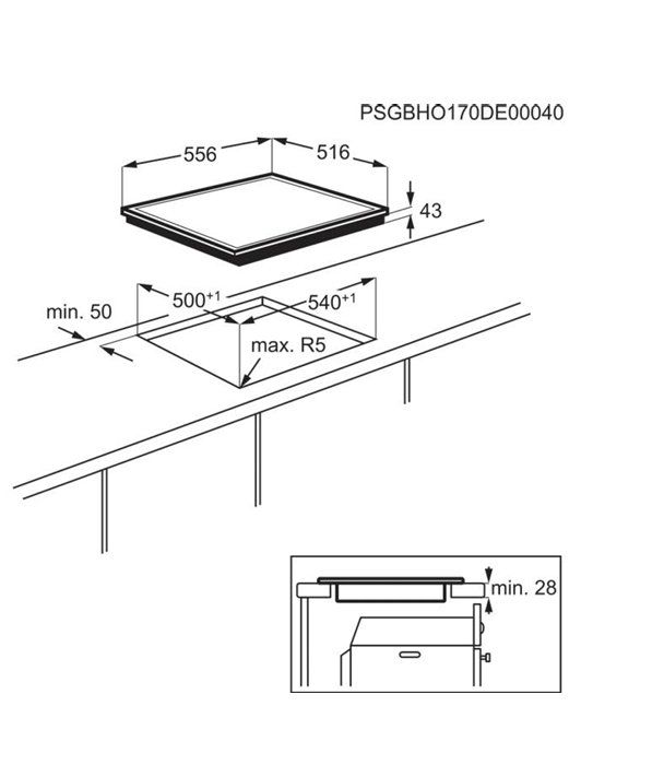 Electrolux Cucine: 040 Electrolux EH6GL40XCN Herd mit GK56CN Elektrokochfeld – Nuovo (secondo la descrizione) da Derendingen venduto da Meisterstuecke 4