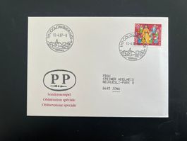 Colombier  Erstagbrief-Werbe-Stempel  (M961)