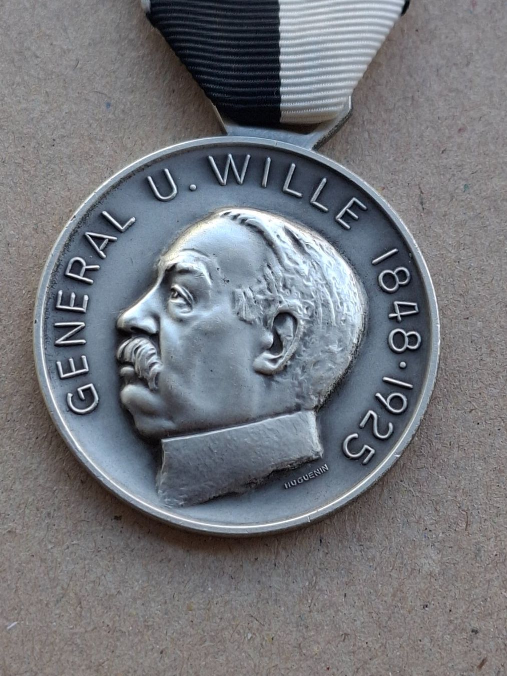 Medaillen: General U. Wille (L517) – Gebraucht aus Schwanden GL von Suvorov